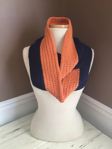 Auburn two toned scarf s300