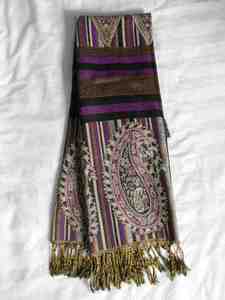 Purple scarf s300