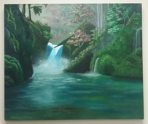 Waterfall painting 3x4 s300