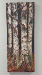 Night birches s300