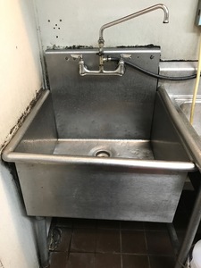 1 comp pot sink s300