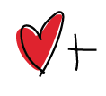 Heart plus logo s550